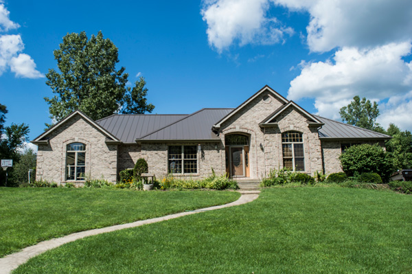 panel steel roofing